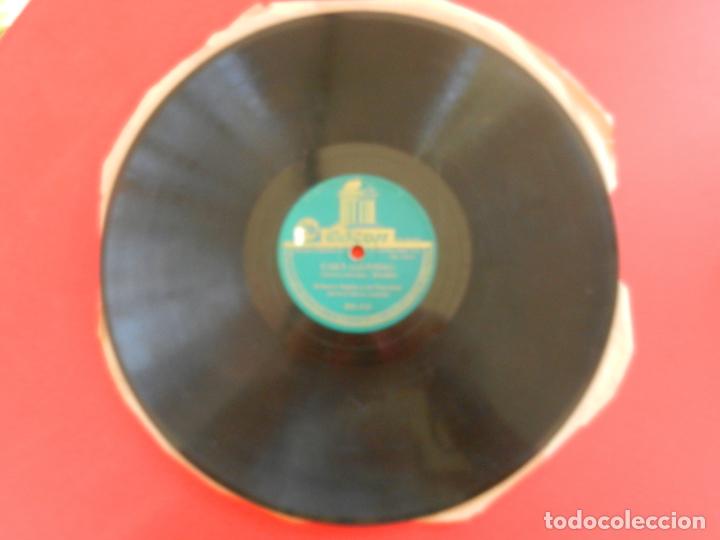 Discos de pizarra: ROBERTO INGLEZ Y SU ORQUESTA - O MAMA MAMA/CARA (CUANDO) - ODEON. - Foto 3