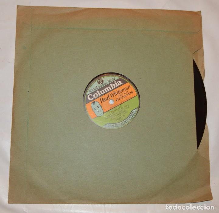 Discos de pizarra: PAUL WHITEMAN - JEANNINE / GIPSY - COLUMBIA - Foto 2