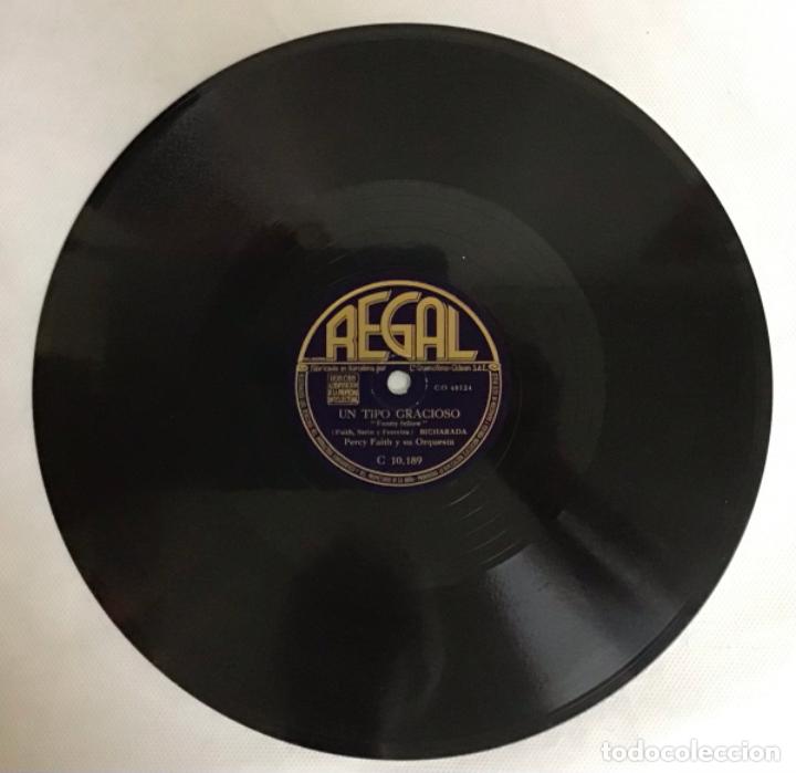 Discos de pizarra: AMORADA-UN TIPO GRACIOSO, PERCY FAITH y ORQUESTA - Foto 3