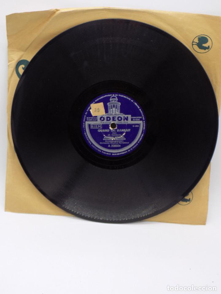 Discos de pizarra: QUAND ON DANSAIT - Foto 1