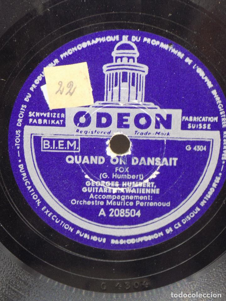 Discos de pizarra: QUAND ON DANSAIT - Foto 2