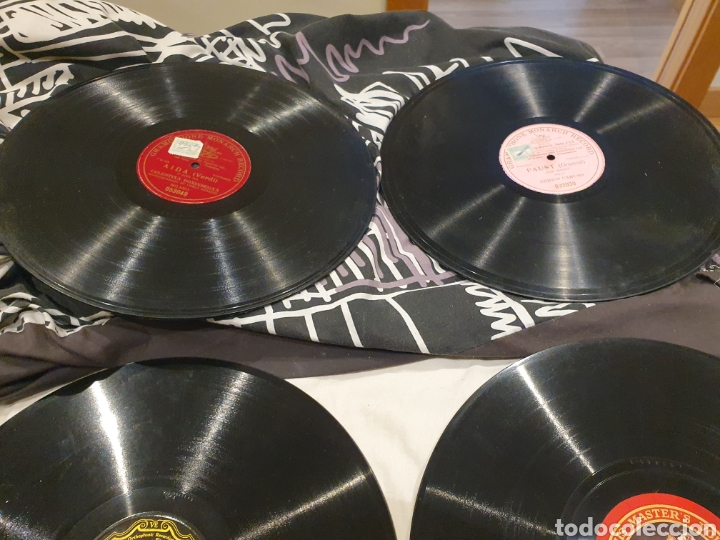 Discos de pizarra: LOTE 78 RPM OPERA Y VIOLIN - Foto 2