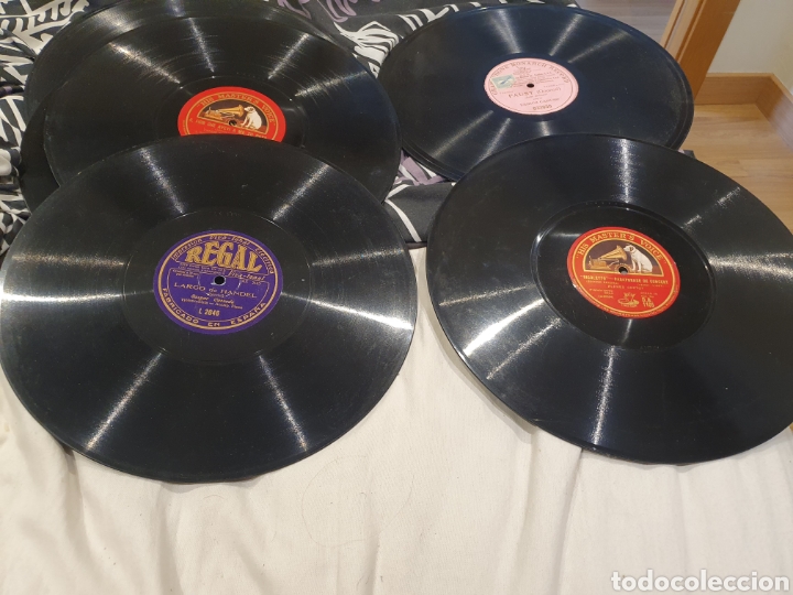 Discos de pizarra: LOTE 78 RPM OPERA Y VIOLIN - Foto 4