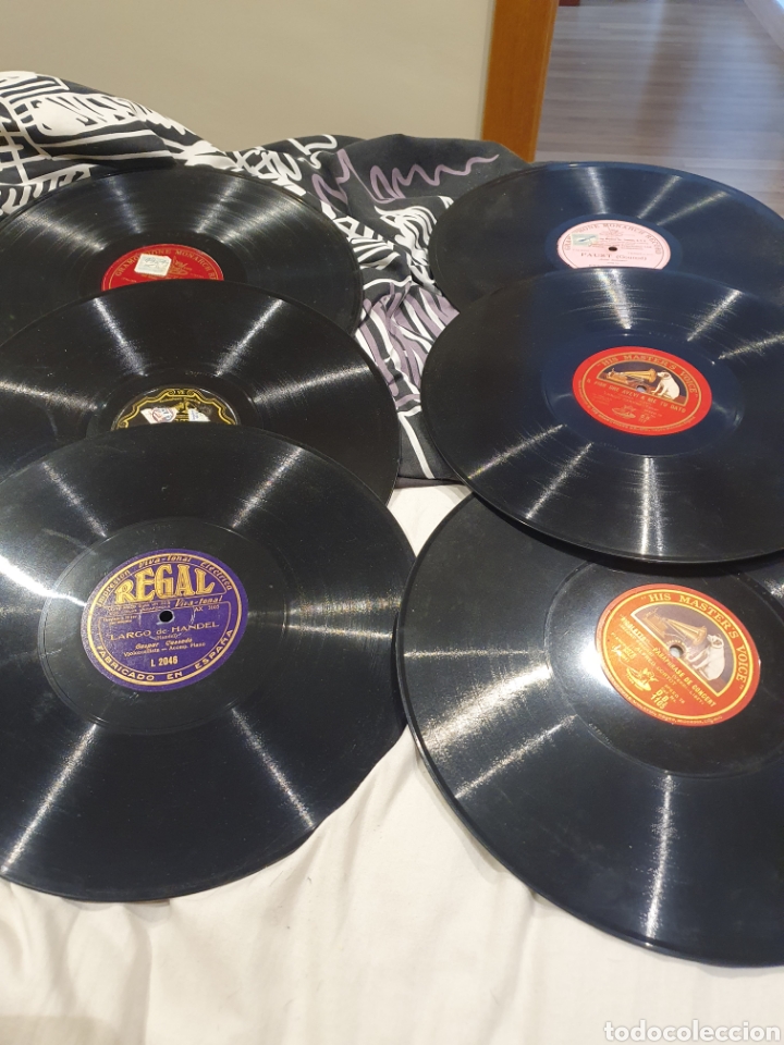 Discos de pizarra: LOTE 78 RPM OPERA Y VIOLIN - Foto 5