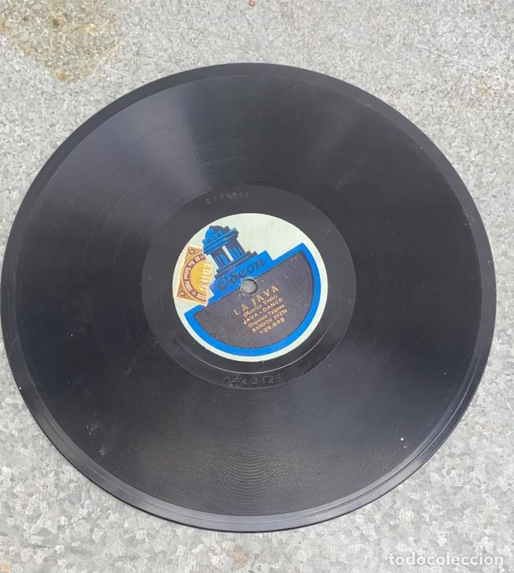 Discos de pizarra: DISCO DE PIZARRA WANA SHIMY BLUES - LA JAVA JAVA DANCE ODEON - Foto 2