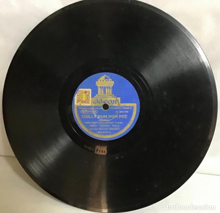 Discos de pizarra: CHILLY POM POM PEE-CONSTANTINOPLA, FRED &ldquo;SUGAR&rdquo; HALL - Foto 3