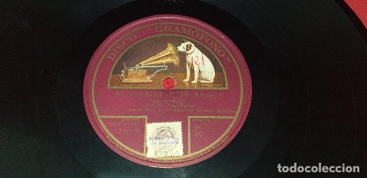 Discos de pizarra: DISCO DE PIZARRA - GRANADA- ALBORADA - F.M. ALVAREZ - Foto 2