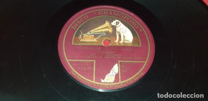 Discos de pizarra: DISCO DE PIZARRA - GRANADA- ALBORADA - F.M. ALVAREZ - Foto 4