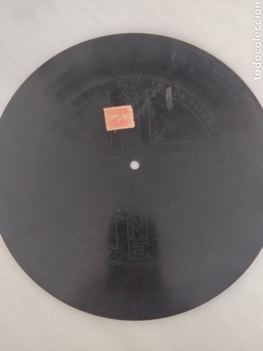 Discos de pizarra: Disque Zonophone Jaleo S Mu&ntilde;oz El Pena - Foto 3