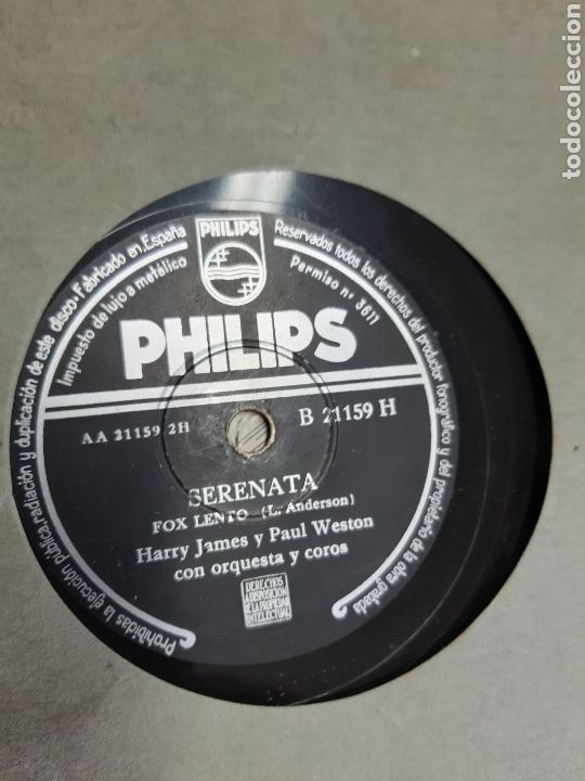 Discos de pizarra: Serenata/Oh Mein Papa - Foto 2