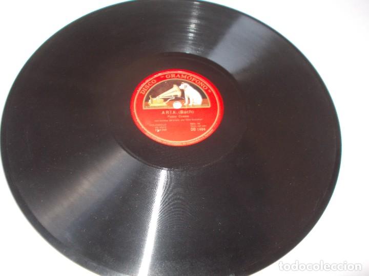 Discos de pizarra: PABLO CASALS Aria / Andante - Foto 1