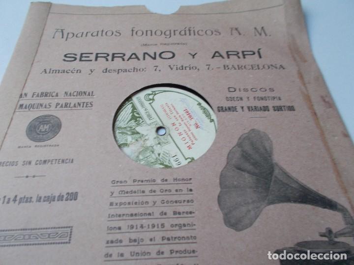 Discos de pizarra: MARIA BARRIENTOS Canzone del solvejo / Mignon - Foto 1
