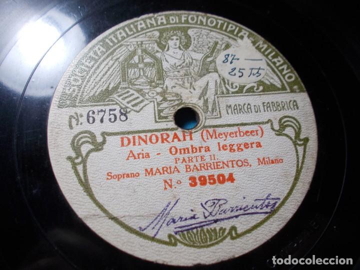 Discos de pizarra: MARIA BARRIENTOS Dinorah / Dinorah - Foto 4