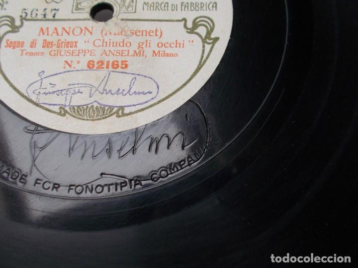 Discos de pizarra: GIUSEPPE ANSELMI Fedora / Manon - Foto 3