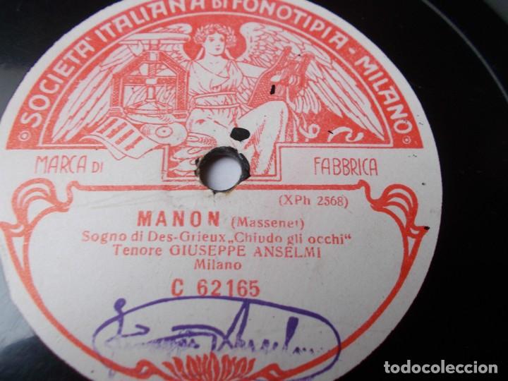 Discos de pizarra: GIUSEPPE ANSELMI Fedora / Manon - Foto 2