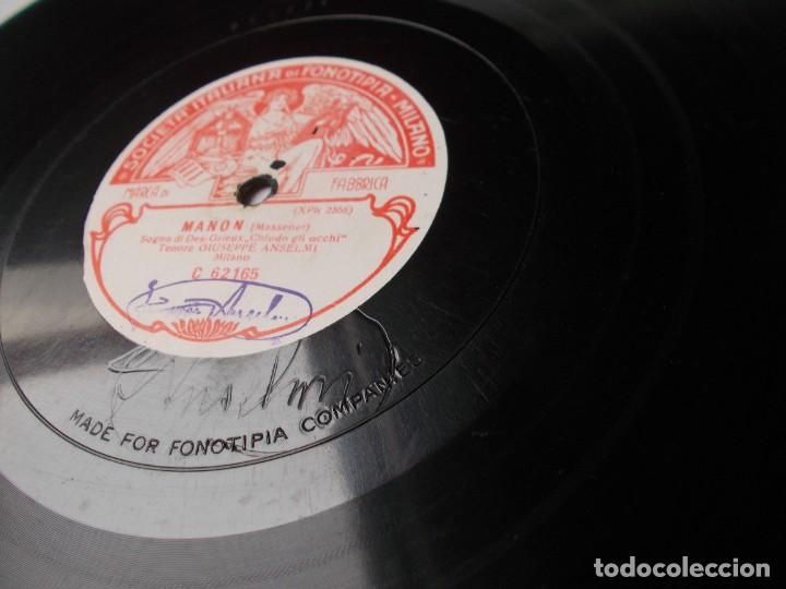 Discos de pizarra: GIUSEPPE ANSELMI Fedora / Manon - Foto 3