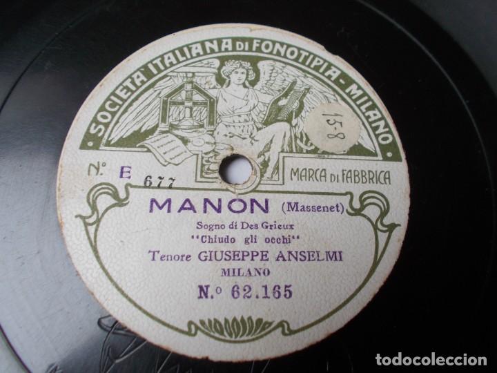 Discos de pizarra: GIUSEPPE ANSELMI Fedora / Manon - Foto 4