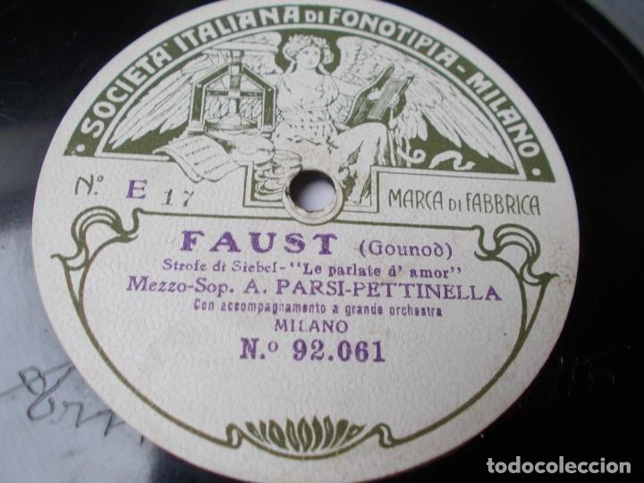 Discos de pizarra: ARMIDA PARSI-PETTINELLA Faust / Norma - Foto 3