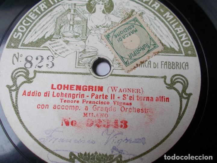 Discos de pizarra: FRANCISCO VIGNAS Lohengrin / Lohengrin - Foto 2