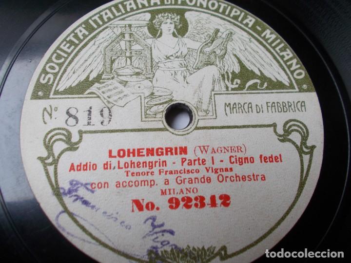 Discos de pizarra: FRANCISCO VIGNAS Lohengrin / Lohengrin - Foto 3