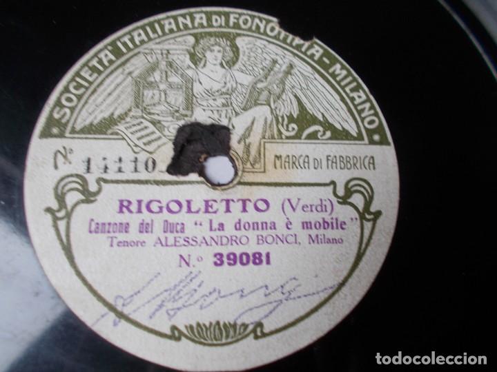 Discos de pizarra: ALESSANDRO BONCI Tosca / Rigoletto - Foto 3