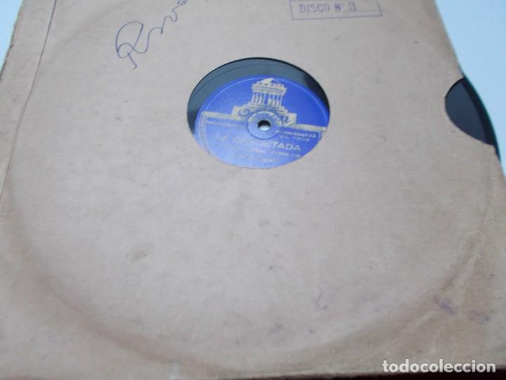 Discos de pizarra: ORQUESTA CANARO Pa que bailen las viejas / La Cachetada - Foto 1