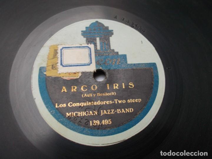 Discos de pizarra: MICHIGAN JAZZ-BAND Arco Iris / Arco Iris - Foto 3