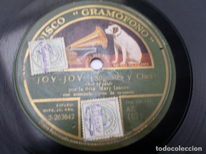 Discos de pizarra: MARY ISAURA - SALUD RODR&Iacute;GUEZ Joy - Joy - Foto 2