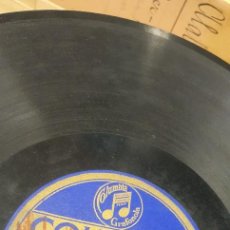 Discos de pizarra: DISCO 78 RPM - GRAMOFONO - EUGENIO LÓPEZ - COLUMBIA - FUSILAMIENTO DE FERRER - HABLADO - PIZARRA