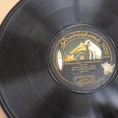 Discos de pizarra: DISCO 78 RPM - GRAMÓFONO - JACINTO BENAVENTE - INTERESES CREADOS - RECITADO - GRAMOPHONE - PIZARRA. Lote 299119278