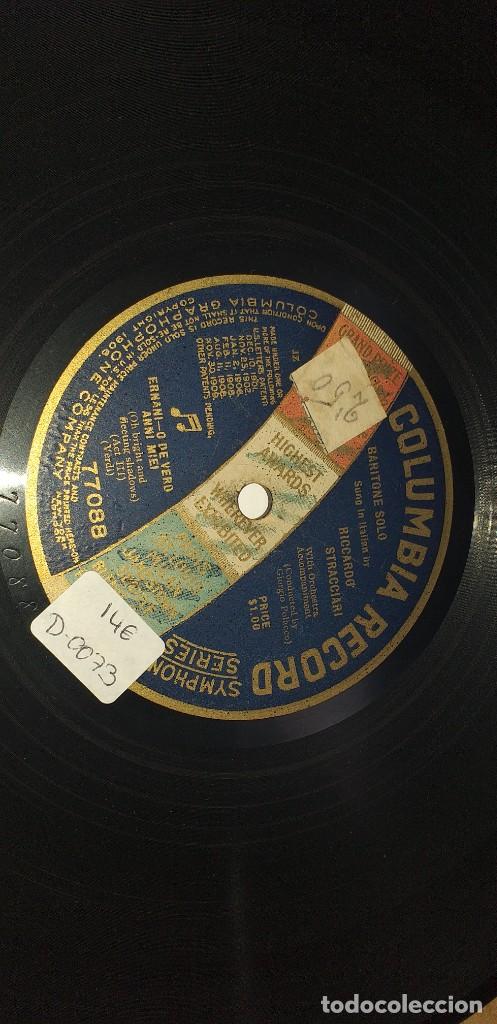 Discos de pizarra: T&iacute;tulo: Ernani-o de verd anni miei. - Foto 2