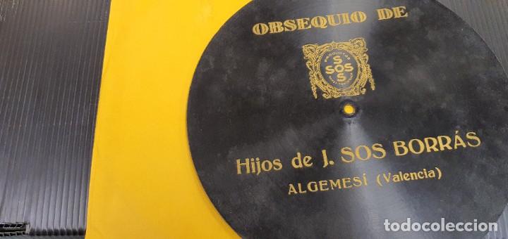 Discos de pizarra: DISCO 78 RPM - GRAMÓFONO - LOLA DURÁN Y MARCIAL DEGÁ - ARROZ SOS - PUBLICIDAD - DELFOS - PIZARRA - Foto 2 - 299478518