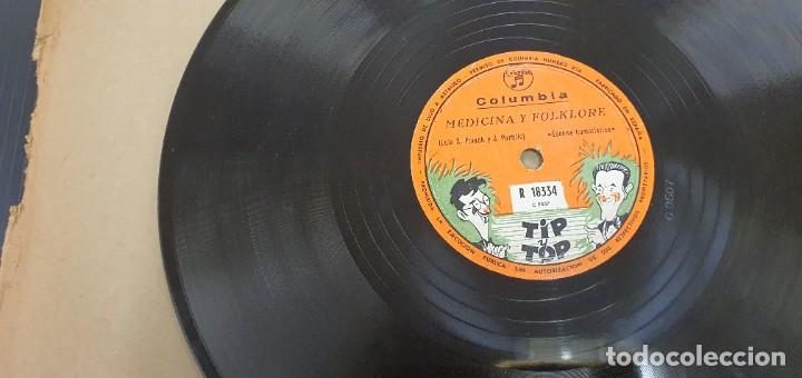 Discos de pizarra: DISCO 78 RPM - GRAMÓFONO - TIP Y TOP - LUIS SÁNCHEZ POLACK - HUMOR - COLUMBIA - PIZARRA - Foto 1 - 300246218