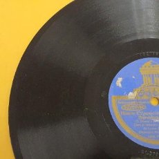 Discos de pizarra: DISCO 78 RPM - GRAMÓFONO - HIMNO EXPOSICIÓN INTERNACIONAL BARCELONA 1929 - ODEON - PIZARRA