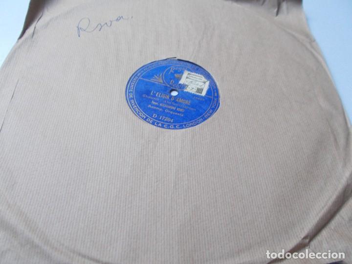 Discos de pizarra: ALESSANDRO BONCI LElixir damore / La Boheme - Foto 1