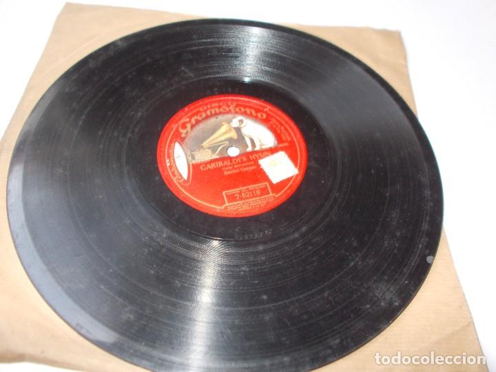 Discos de pizarra: ENRICO CARUSO Garibaldis Hymn - Foto 2