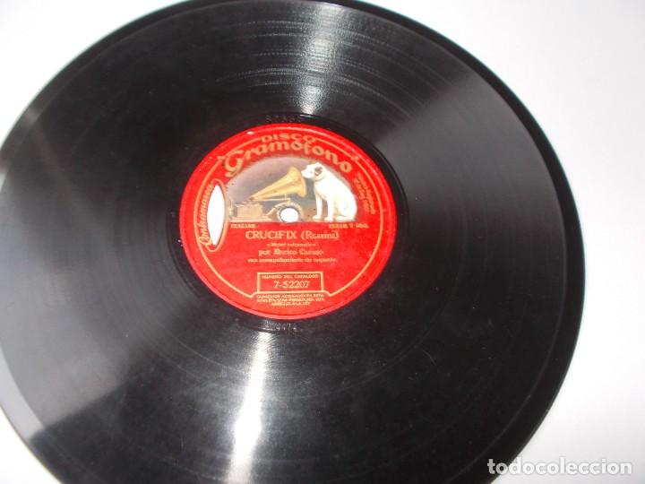 Discos de pizarra: ENRICO CARUSO Crucifix - Foto 2