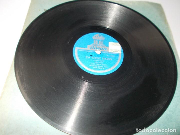 Discos de pizarra: JAZZ FRED M&Eacute;L&Eacute; Mariei / &Ccedil;a Cest Paris - Foto 2