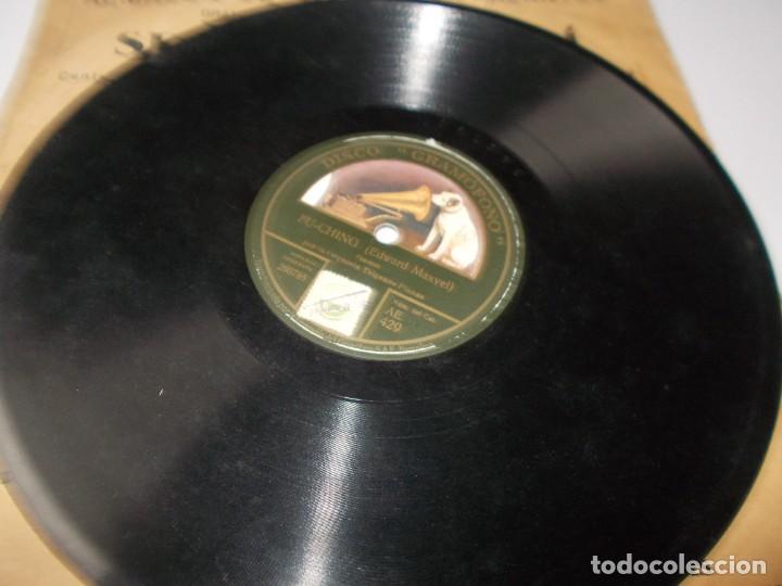 Discos de pizarra: ORQUESTA TZIGANES PLANAS Mimitos / Fu-Ching - Foto 2