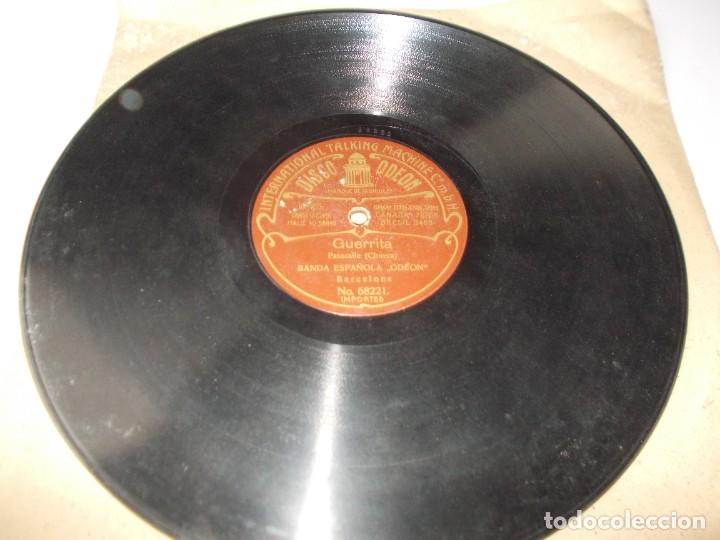 Discos de pizarra: BOMBITA / GUERRITA Banda Espa&ntilde;ola Odeon - Foto 3