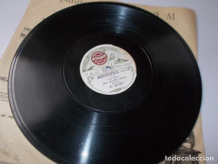 Discos de pizarra: ADAMO DIDUR Mefist&oacute;fele / Mefist&oacute;fele - Foto 2