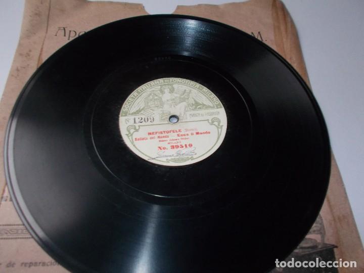 Discos de pizarra: ADAMO DIDUR Mefist&oacute;fele / Mefist&oacute;fele - Foto 2