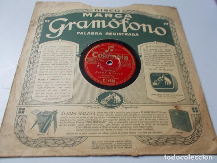 Discos de pizarra: DIANA DURBIN Aleluya / Ave Mar&iacute;a - Foto 1