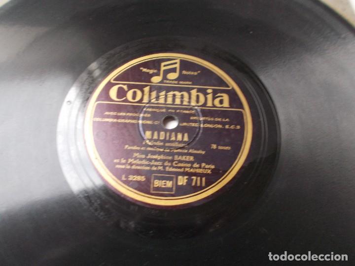 Discos de pizarra: JOS&Eacute;PHINE BAKER Mon R&egrave;ve c&eacute;tait vous! / Madiana - Foto 2