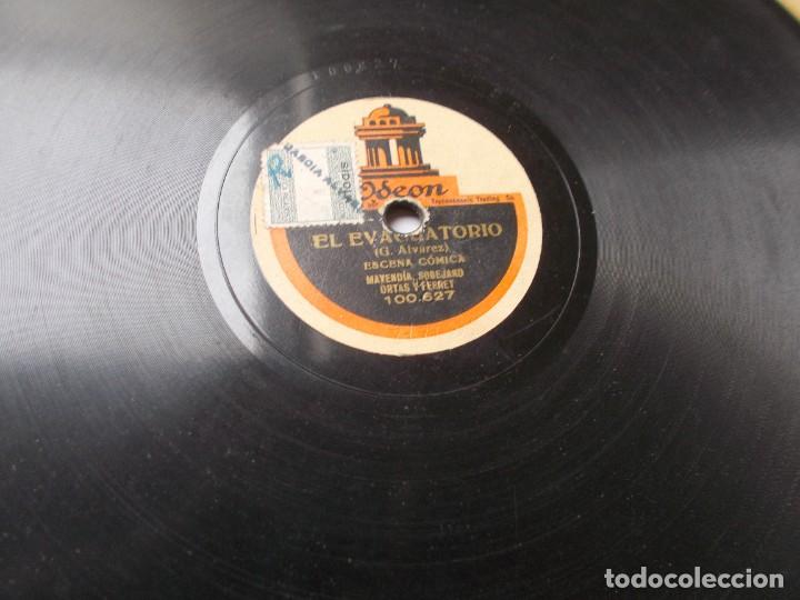 Discos de pizarra: C.ORTAS Y FERRET Monologos - Foto 2