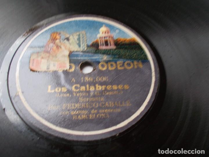 Discos de pizarra: FEDERICO CABALL&Eacute; Los calabreses / Los calabreses - Foto 3
