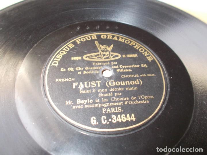 Discos de pizarra: LEON BEYLE Faust Salut &ocirc; mon dermier mat&iacute;n - Foto 2