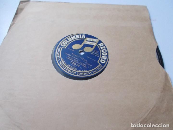 Discos de pizarra: FRANCESCO DADDI Tarantela / La serenata dVoranere - Foto 1