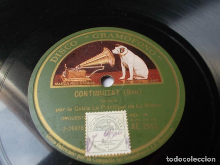 Discos de pizarra: LA PRINCIPAL DE LA BISBAL Girona Aimada / Continuitat - Foto 2