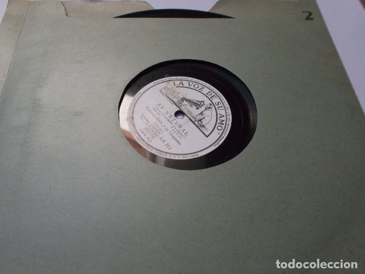 Discos de pizarra: BERNARD HILDA Los dos / Es natural - Foto 1